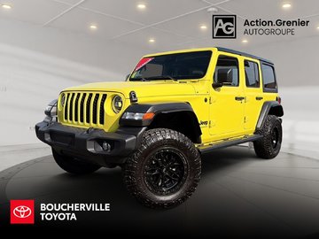 Jeep Wrangler Sport S + 2 TOITS + ENS. COMMODITES + MAGS WOW!!!! 2024