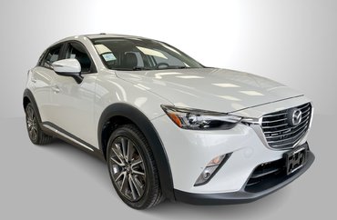 2017 Mazda CX-3 GT | Leather | Nav | Sunroof! All weather mats, cargo cover!