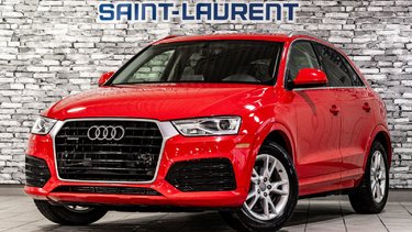 Audi Q3 Progressiv TOIT OUVRANT SIEGES CHAUFFANTS CUIR 2018 AUCUN DOSSIER DE DOMMAGE - UN SEUL PROPRIETAIRE