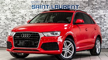 Audi Q3 Komfort TOIT OUVRANT CUIR SIEGES CHAUFFANTS 2018 AUCUN DOSSIER DE DOMMAGE