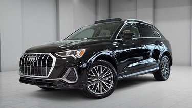 Audi Q3 PROGRESSIV S-LINE QUATTRO TFSI TOIT CUIR 2023 AUCUN DOSSIER DE DOMMAGE OU ACCIDENT