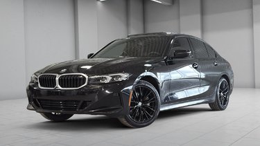 BMW 3 Series 330i xDrive M PACKAGE PREMIUM PACKAGE TOIT CUIR 2023 AUCUN DOSSIER DE DOMMAGE OU ACCIDENT