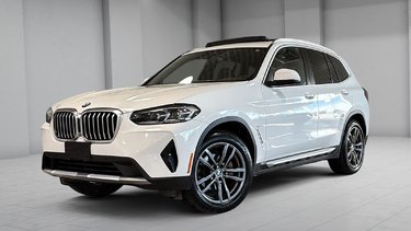 BMW X3 XDrive PREMIUM PKG  TOIT PANORAMIQUE GPS CUIR MAGS 2024 1 PROPRIO DOSSIER CARFAX SANS RECLAMATIONS