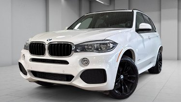 BMW X5 xDrive35i M SPORT PREMIUM PAK CUIR TOIT GPS CAM 2018 1 PROPRIO-DOSSIER CARFAX SANS RECLAMATIONS