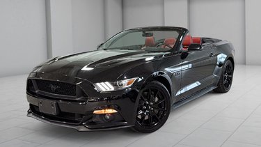 Ford Mustang GT PREMIUM CONVERTIBLE CARPLAY CAMERA GPS CUIR 2017 PLUS DE 130 VEHICULES EN INVENTAIRE