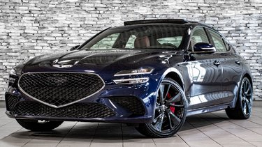 GENESIS G70 3.3T SPORT AWD 365 HP HEAD UP DISP CAM360 CUIR 2022