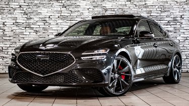 GENESIS G70 3.3T SPORT AWD 365 HP HEAD UP DISP CAM360 CUIR 2022