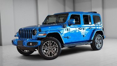 Jeep Wrangler 4xe Unlimited High Altitude CUIR TOIT SKY ONE TOUCH 2022 PLUS DE 130 VEHICULES EN INVENTAIRE