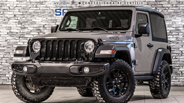 Jeep Wrangler Willys Sport 3.6 V6 AUTOMATIQUE CONVERTIBLE CAMERA 2022 AUCUN DOSSIER DE DOMMAGE