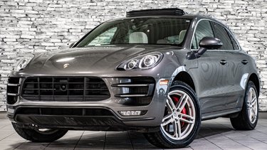 Porsche Macan TURBO AWD V6 400HP CUIR CAMERA NAV TOIT PANO 2015