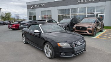 S5 PREMIUM CABRIOLET INTÉRIEUR ROUGE V6 TURBO