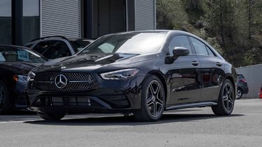 2025 Mercedes-Benz CLA250 4MATIC Coupe 2.0L Turbo, Exclusive Trim, AMG Line with Night Package