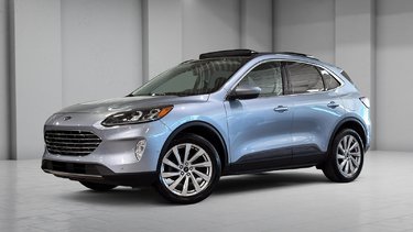 Ford Escape TITANIUM HYBRID AWD TOIT NAV CUIR 2022 AUCUN DOSSIER DE DOMMAGE - 1 SEUL PROPRIETAIRE