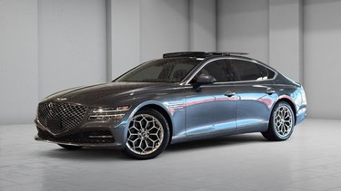 GENESIS G80 2.5T ADVANCED TOIT PANO GPS CUIR CARPLAY MAGS 2021 PLUS DE 150 VÉHICULES SUR PLACE, VENEZ NOUS VOIR!