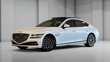 2023 GENESIS G80 2.5T ADVANCED AWD 300HP TOIT GPS CUIR MAGS MORE THAN 150 VEHICULES IN STOCK