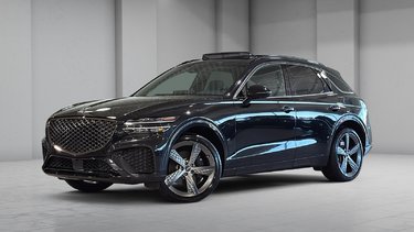 2022 GENESIS GV70 3.5T SPORT AWD 375HP TOIT PANO NAV CAM CUIR CLEAN CARFAX REPORT-ONLY 1 OWNER