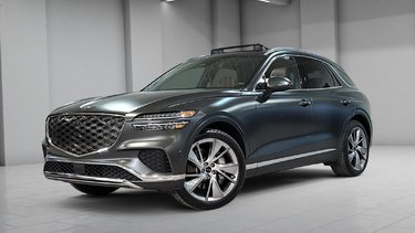 GENESIS GV70 PRESTIGE PEINTURE MAT AWD TOIT CAM 360 PARK ASSIST 2026 1 PROPRIO-DOSSIER CARFAX SANS RECLAMATIONS