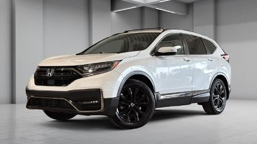 Honda CR-V TOURING BLACK EDITION AWD TOIT CUIR CHAUFFANTS GPS 2020 AUCUN DOSSIER DE DOMMAGE OU ACCIDENT