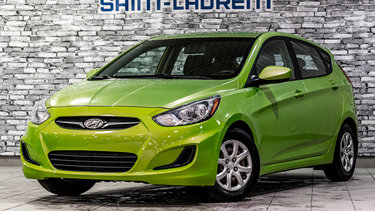 2013 Hyundai Accent GL SIÈGES CHAUFFANTS AIR CLIMATISÉ CRUISE CONTROL NO DAMAGE REPORT - ONLY ONE OWNER