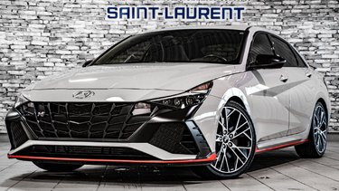Hyundai Elantra N 276 HP TOIT NAVI BOSE CARPLAY CUIR/ALCANTARA 2023 AUCUN ACCIDENT - BAS KILOMETRAGE - UN SEUL PROPRIETAIRE