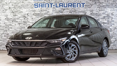 Hyundai Elantra PREFERRED VOLANT CHAUFFANT CAMERA CARPLAY 2024 DÉMARREUR A DISTANCE - AUCUN DOSSIER DE DOMMAGE