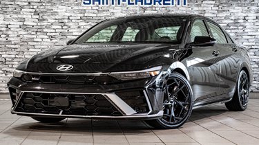 Hyundai Elantra N-LINE ULTIMATE DEMO TOIT NAVI CARPLAY BOSE 2025 JAMAIS ACCIDENTE - UN SEUL PROPRIETAIRE