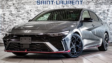 Hyundai Elantra N-LINE ULTIMATE TOIT NAVIGATION CARPLAY BOSE 2025 JAMAIS ACCIDENTE - UN SEUL PROPRIETAIRE