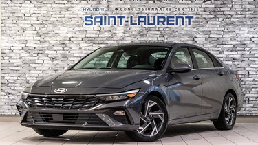 Hyundai Elantra LUXURY TOIT OUVRANT CUIR BLUELINK BOSE KEYLESS NAV 2025 AUCUN DOSSIER DE DOMMAGE