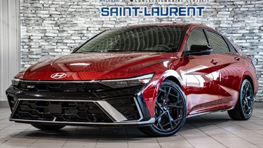 Hyundai Elantra N Line Ultimate Cuir Chauffants Toit Camera Gps 2026 AUCUN DOSSIER DE DOMMAGE OU ACCIDENT