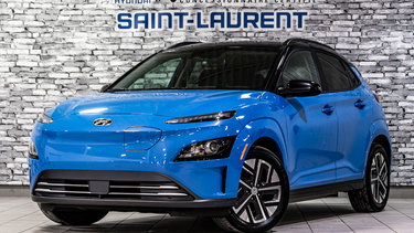 Hyundai Kona Electric PREFERRED DEMARREUR SIEGES CHAUFFANTS SIÈGES CHAUF 2022 PLUS DE 130 VÉHICULES SUR PLACE - VENEZ NOUS VOIR!