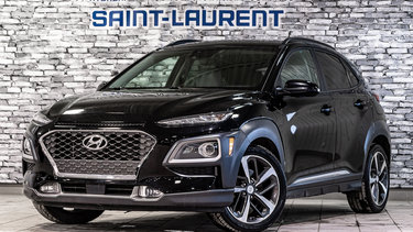 Hyundai Kona ULTIMATE AWD TOIT OUVRANT NAVIGATION BLUELINK CUIR 2018 AUCUN DOSSIER DE DOMMAGE - GARANTIE JAN 2027
