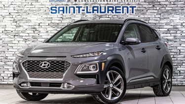 2021 Hyundai Kona ULTIMATE AWD TOIT OUVRANT NAVIGATION BLUELINK CUIR NO DAMAGE REPORT - ONLY ONE OWNER