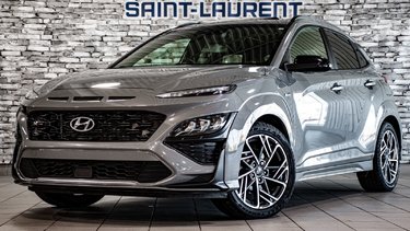 Hyundai Kona N LINE ULTIMATE AWD TOIT OUVRANT NAVIGATION CUIR 2022 AUCUN DOSSIER DE DOMMAGE  APPLE CARPLAY - ANDROID AUTO