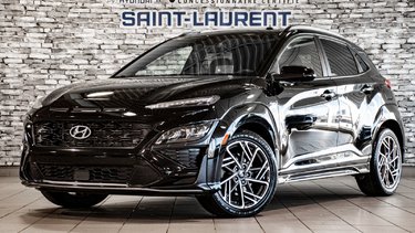 Hyundai Kona N LINE ULTIMATE AWD TOIT OUVRANT NAVIGATION CUIR 2022 AUCUN DOSSIER DE DOMMAGE  APPLE CARPLAY - ANDROID AUTO