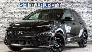 Hyundai Kona N-LINE ULTIMATE AWD TOIT OUVRANT NAVIGATION CUIR 2022 BAS KILOMÉTRAGE - AUCUN DOSSIER DE DOMMAGE - UN SEUL PROPRIÉTAIRE