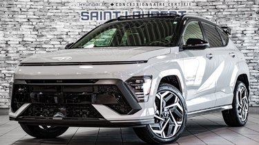 Hyundai Kona N-LINE TOIT ALCANTARA NAVI CAMERA AILERON 2024 AUCUN DOSSIER DE DOMMAGE - UN SEUL PROPRIETAIRE