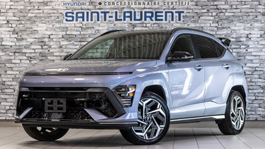 Hyundai Kona N-LINE TOIT ALCANTARA NAVI CAMERA AILERON 2024 AUCUN DOSSIER DE DOMMAGE - UN SEUL PROPRIETAIRE