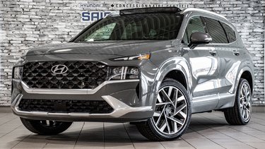 Hyundai Santa Fe ULTIMATE CALLIGRAPHY AWD TOIT PANO CAMERA 360 NAVI 2022 AUCUN DOSSIER DE DOMMAGE