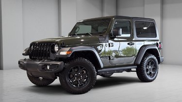 Jeep Wrangler WILLYS SPORT AWD 6CYL CARPLAY CAM 2023 AUCUN DOSSIER DE DOMMAGE - 1 SEUL PROPRIETAIRE