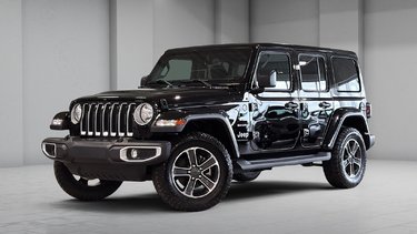 Jeep Wrangler SAHARA GPS CARPLAY SIEGES CHAUFFANTS GPS 2023 AUCUN DOSSIER DE DOMMAGE - 1 SEUL PROPRIETAIRE
