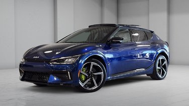 Kia EV6 GT CUIR GPS TOIT PANO CAM 360 SON MERIDIAN 2023 AUCUN DOSSIER DE DOMMAGE