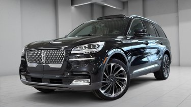 Lincoln Aviator RESERVE AWD CUIR CAM360 NAV TOIT PANO 2023 PLUS DE 150 VEHICULES EN INVENTAIRE