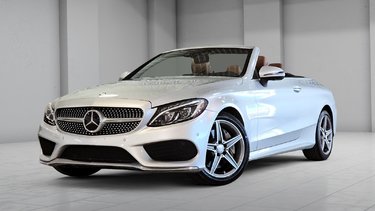 Mercedes-Benz C-Class C 300 CONVERTIBLE NIGHT PACK AMG CUIR 2017 PLUS DE 150 VÉHCIULES SUR PLACE, VENEZ NOUS VOIR!
