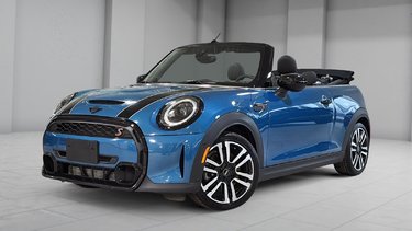MINI Convertible COOPER S PREMIER GPS CUIR MAGS CARPLAY CAMERA 360 2023 AUCUN DOSSIER DE DOMMAGE OU ACCIDENT