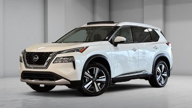 Nissan Rogue PLATINUM BAS KM AWD CUIR CAM360 TOIT PANORAMIQUE 2023 AUCUN DOSSIER DE DOMMAGE - 1 SEUL PROPRIETAIRE