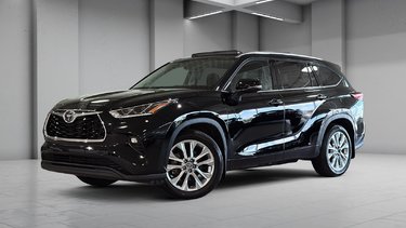 Toyota Highlander LIMITED AWD GPS CUIR TOIT PANORAMIQUE SON JBL 2023 AUCUN DOSSIER DE DOMMAGE - 1 SEUL PROPRIETAIRE