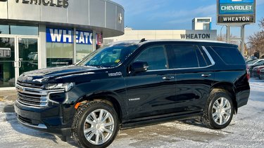 2021 Chevrolet Tahoe High Country HIGH COUNTRY 4X4 6.2L  *MAX TRAILERING PACKAGE-POWER RETRACTABLE BOARDS-SUNROOF-ADAPTIVE CRUISE*
