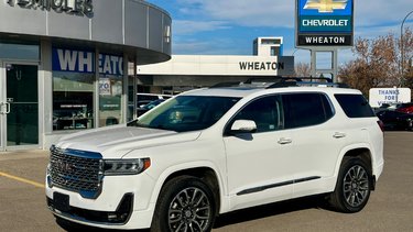2022 GMC Acadia Denali DENALI AWD V6 *TECH PACKAGE-SUNROOF- HEATED & VENTED LEATHER- HEATED STEERING WHEEL*