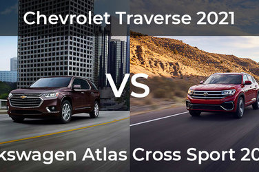 Chevrolet Traverse 2021 vs Volkswagen Atlas Cross Sport 2021