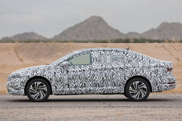 New 2019 Volkswagen Jetta Teased Ahead of Detroit International Auto Show